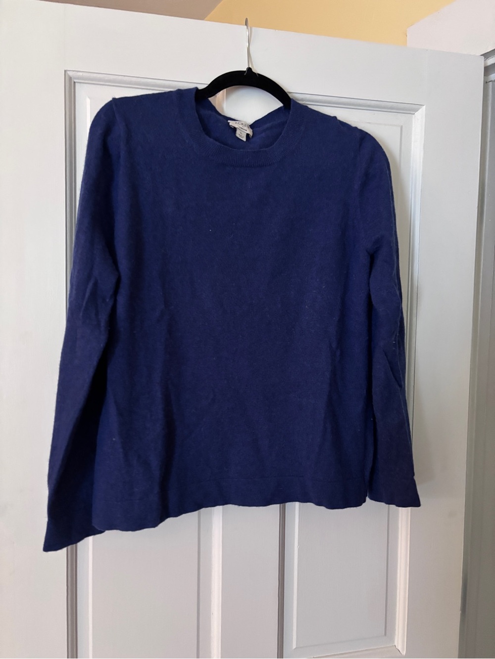 J. Crew Deep Navy Crewneck Sweater